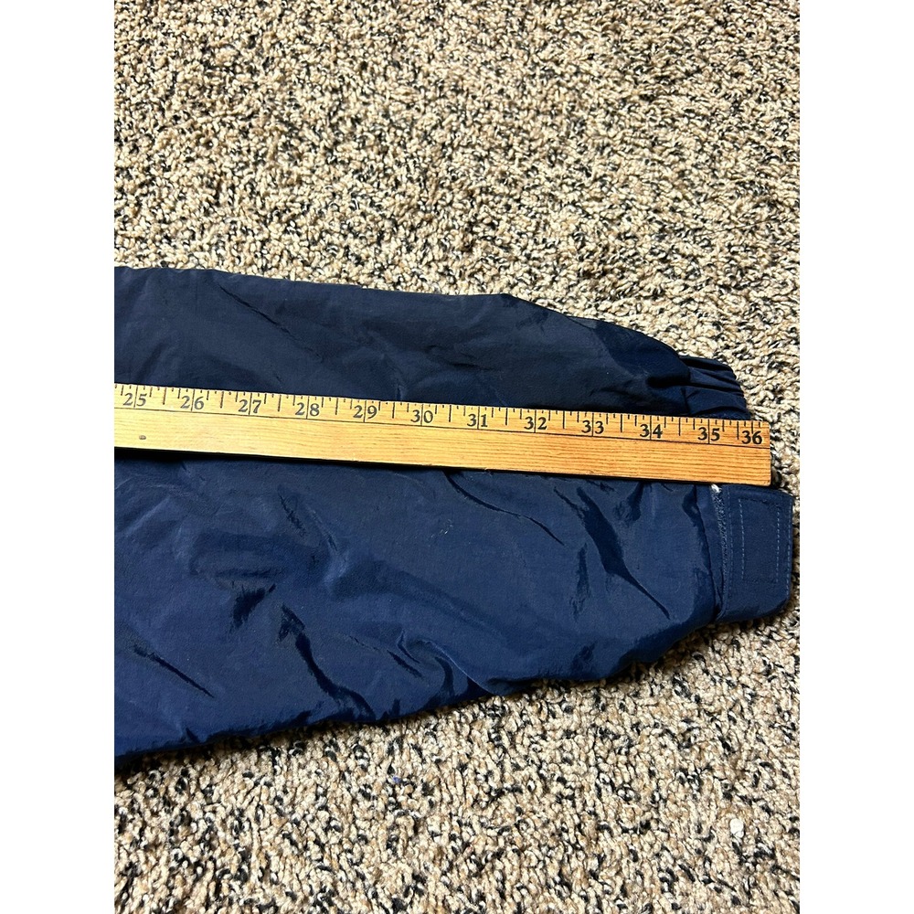 ARIZONA JEAN CO Winter Coat Men's XL Fleece Lined Blue Yellow Stripe - Picture 5 of 5